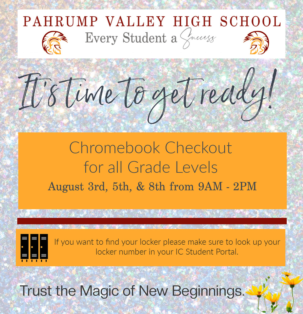 It's time to get ready!