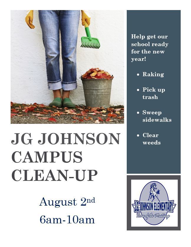 JG Johnson Campus Clean-Up