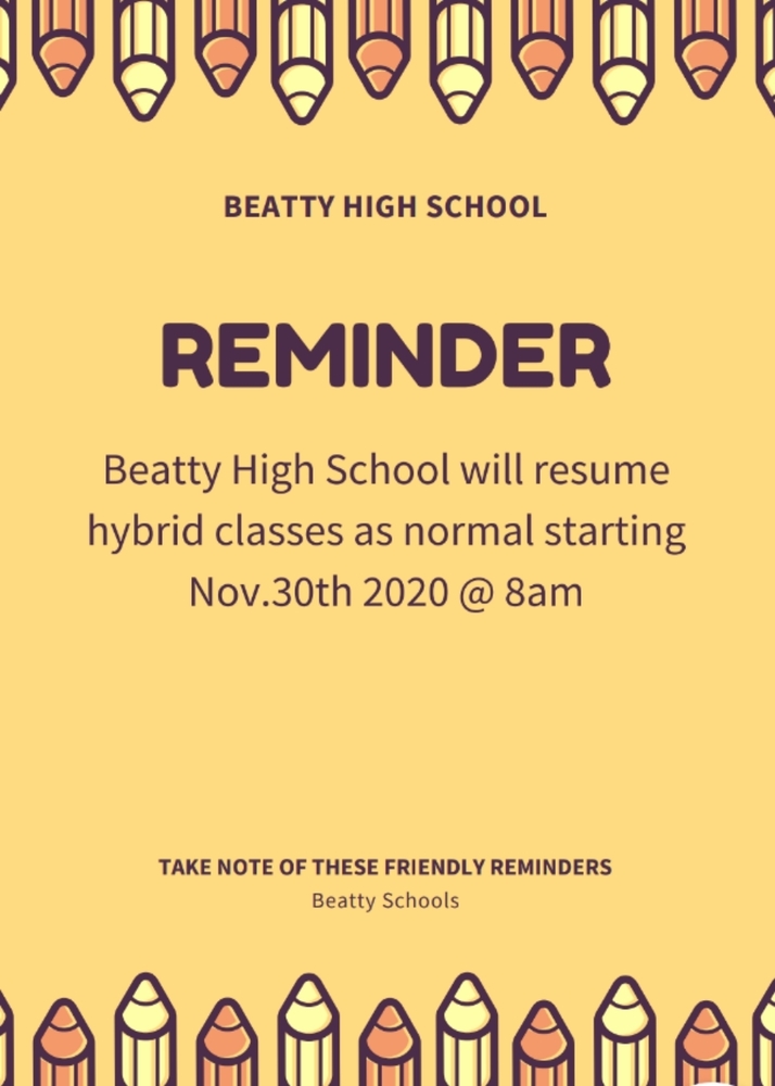 Return to school