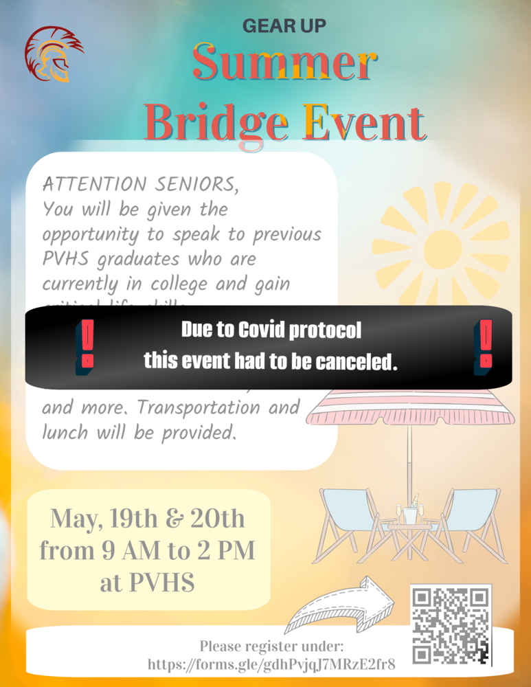 Canceled - Summer Bridge Event