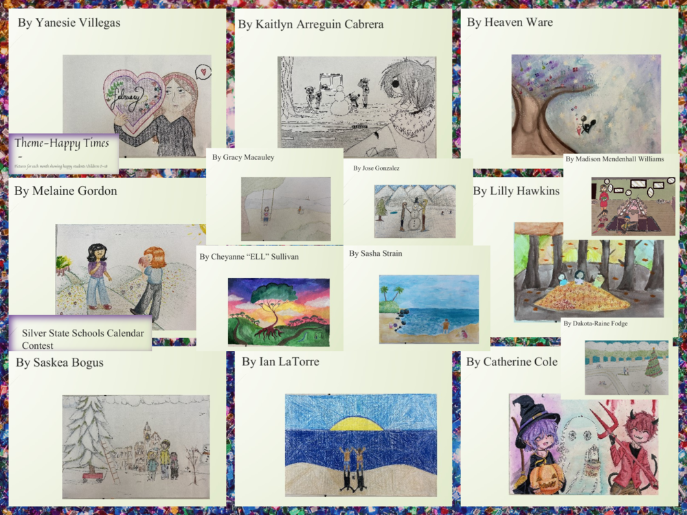 Silver State Schools Calendar Contest PAHRUMP VALLEY HIGH SCHOOL