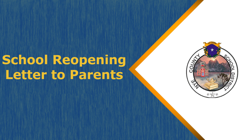 Letter to Parents