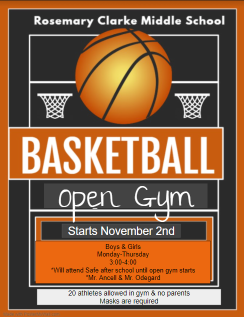 RCMS Basketball Open Gym