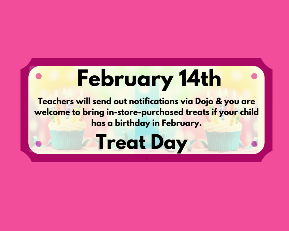 February 14th Treat Day