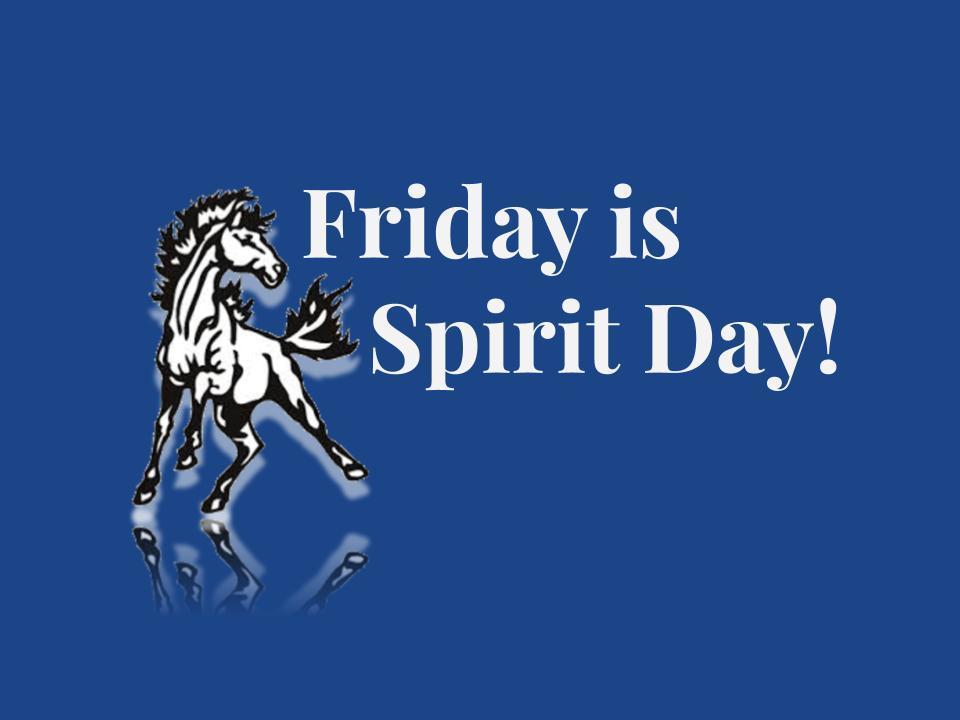 Every Friday is Spirit Day