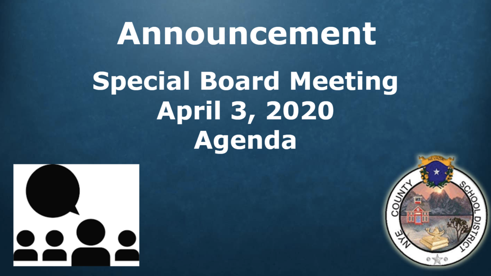 Announcement