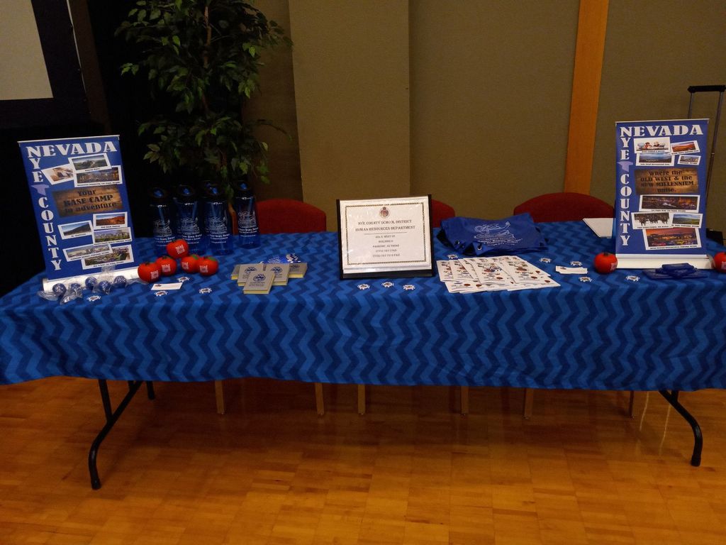 Dixie State College Greeting Table