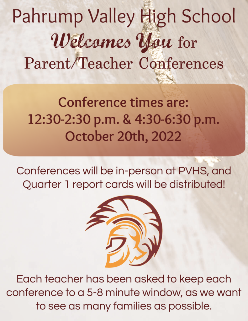 PVHS Parent/Teacher Conferences