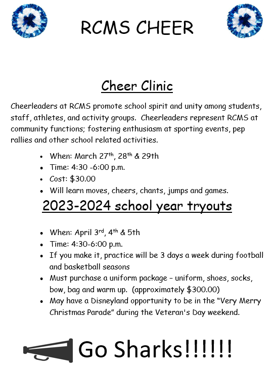 Cheer information